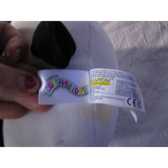 Original SquishMallow 8" Panda Pink Cat Kitty Kelly Toys Plush Doll RARE Claires - Picture 5 of 6